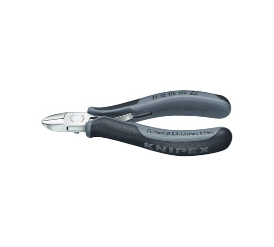 Бокорезы для электроники Knipex KN-7712115ESD