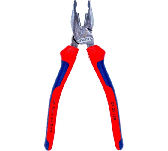 Комбинированные плоскогубцы особой мощности KNIPEX KN-0205180