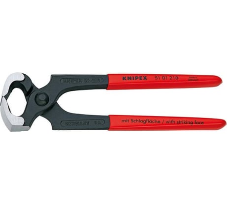 Плотницкие клещи с функцией молотка KNIPEX KN-5101210