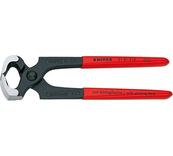 Плотницкие клещи с функцией молотка KNIPEX KN-5101210 1