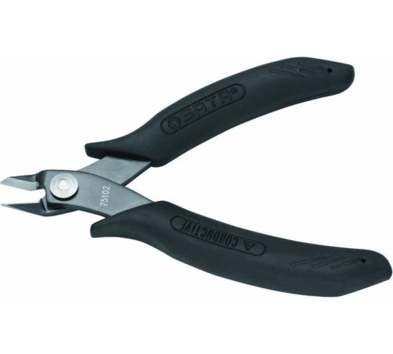 Диагональные кусачки (бокорезы) Sata 5", защита от ЭСР 75102