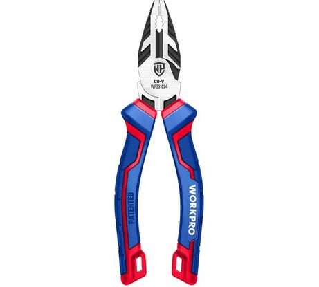 Комбинированные плоскогубцы WORKPRO 160 мм, 6 дюймов, CR-V WP231024