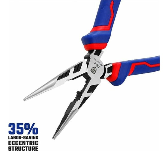 Длинногубцы WORKPRO 160 мм, 6 дюймов, CR-V WP231020