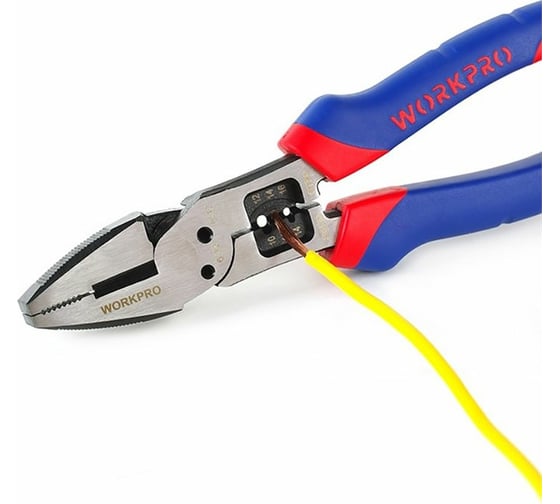 Универсальные комбинированные плоскогубцы WORKPRO 200 мм, 8 дюймов WP231085