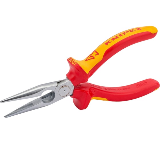 Диэлектрические длинногубцы с резцом KNIPEX KN-2506160SB