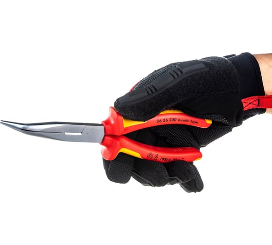 Длинногубцы с резцом KNIPEX KN-2626200SB