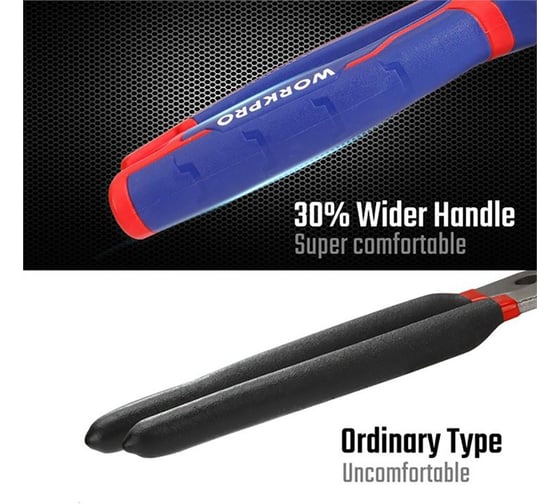 Усиленные бокорезы WORKPRO 180 мм (7 дюймов) CR-V WP231023