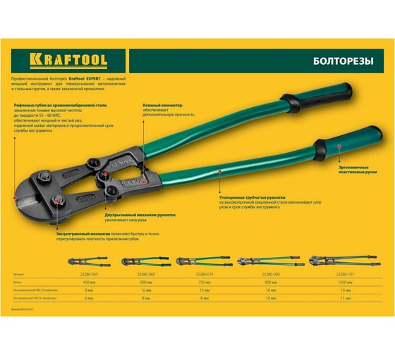 Болторез 1050 мм KRAFTOOL 23280-107