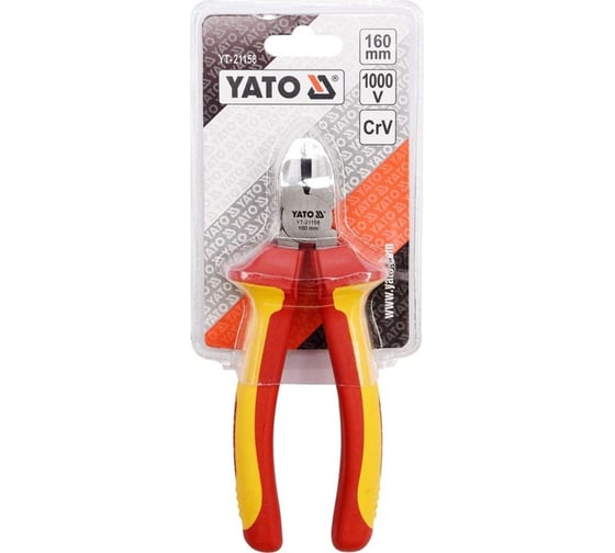 Диэлектрические бокорезы YATO 160 мм 1000В YT-21158