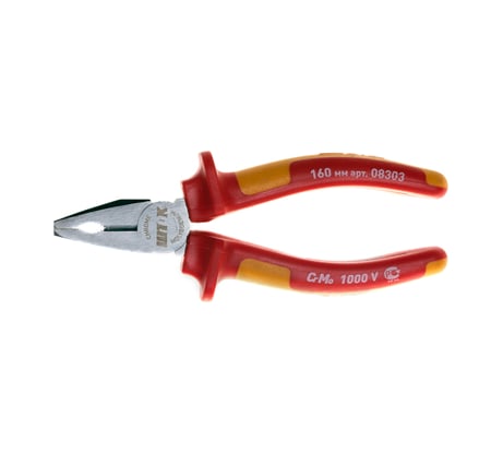 Диэлектрические пассатижи SHTOK 1000В 160 мм 08303