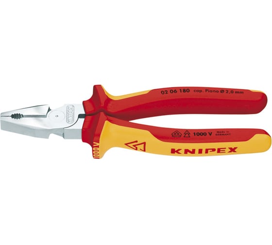 Силовые пассатижи KNIPEX KN-0206180SB