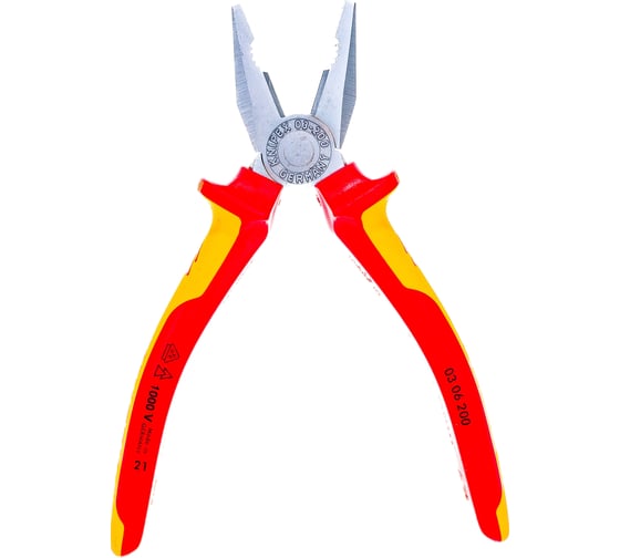 Диэлектрические пассатижи KNIPEX KN-0306200SB