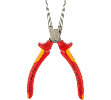 Диэлектрические круглогубцы KNIPEX KN-3036160