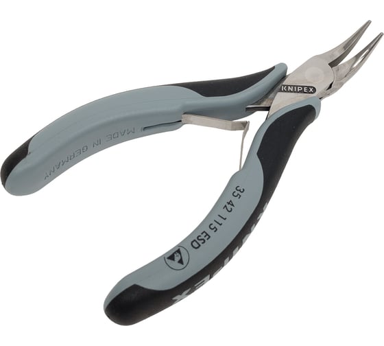 Антистатические захватные плоскогубцы для электроники KNIPEX KN-3542115ESD