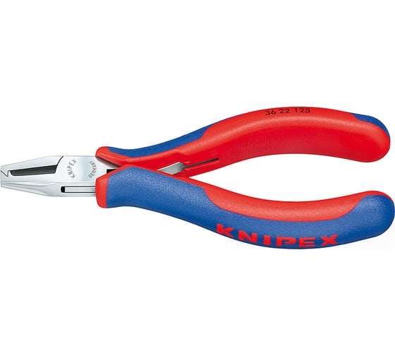 Монтажные плоскогубцы для электроники KNIPEX KN-3622125SB