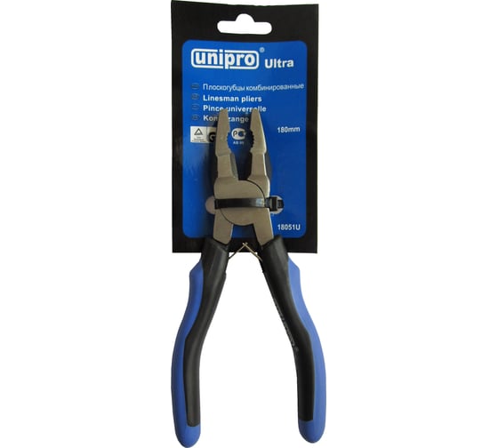 Плоскогубцы 180 мм Unipro 18051U