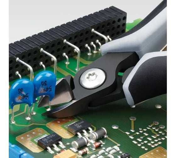 Прецизионные бокорезы для электроники KNIPEX KN-7912125ESD