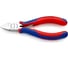 Бокорезы для электроники KNIPEX  острая головка, без фаски, 130 мм, 2-комп ручки KN-7742130 Бокорезы для электроники, острая головка, без фаски, 130 мм, 2-комп ручки 2