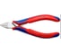 Бокорезы для электроники KNIPEX  острая головка, без фаски, 130 мм, 2-комп ручки KN-7742130 Бокорезы для электроники, острая головка, без фаски, 130 мм, 2-комп ручки 3