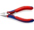 Бокорезы для электроники KNIPEX  острая головка, без фаски, 130 мм, 2-комп ручки KN-7742130 Бокорезы для электроники, острая головка, без фаски, 130 мм, 2-комп ручки 4