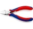 Бокорезы для электроники KNIPEX  острая головка, без фаски, 130 мм, 2-комп ручки KN-7742130 Бокорезы для электроники, острая головка, без фаски, 130 мм, 2-комп ручки 5