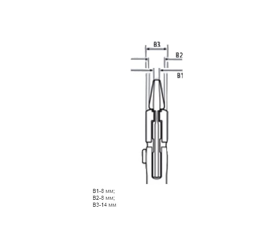 Клещевой ключ KNIPEX KN-8607250 1000 V