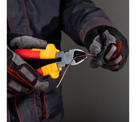 Бокорезы MATRIX Insulated, 180мм, двухкомпонентные рукоятки PROFESSIONAL 17508