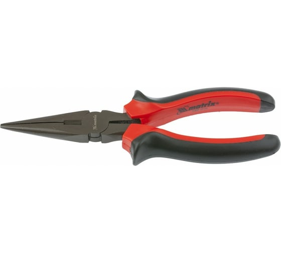 Прямые длинногубцы 160 мм MATRIX Black Nickel 17158