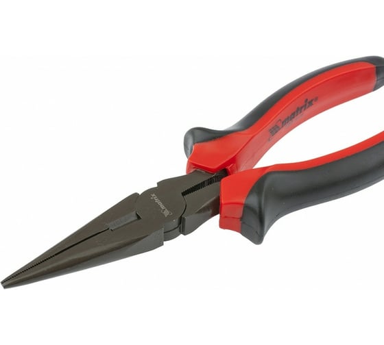 Прямые длинногубцы 160 мм MATRIX Black Nickel 17158