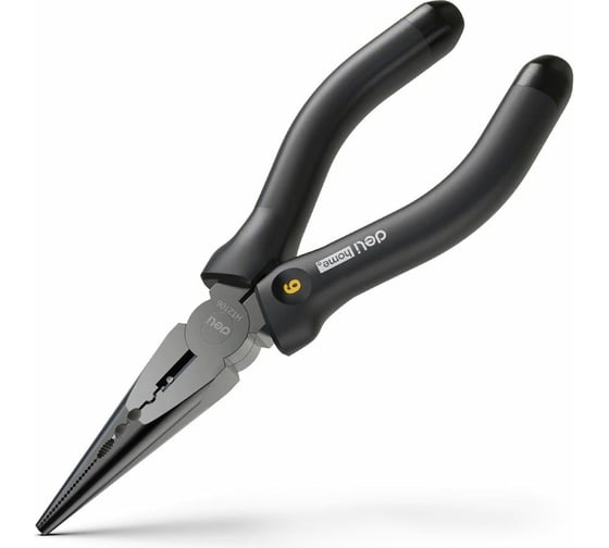 Удлиненные плоскогубцы DELI Home Series Black HT2106 7" 104612