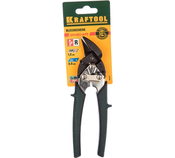 Ножницы по металлу UNI-KRAFT 180мм Kraftool 2326-R