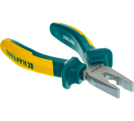Комбинированные плоскогубцы 160 мм KRAFTOOL KRAFT-MAX 22011-1-16