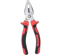 Усиленные плоскогубцы GREPP трехкомпонентная рукоятка, CrV, 160 мм 205-108
