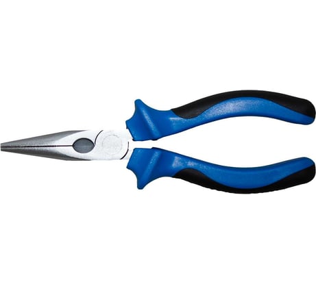 Длинногубцы Промлайн 160мм, с двухкомпонентными рукоятками, cr-v ПЛ01312160_z022