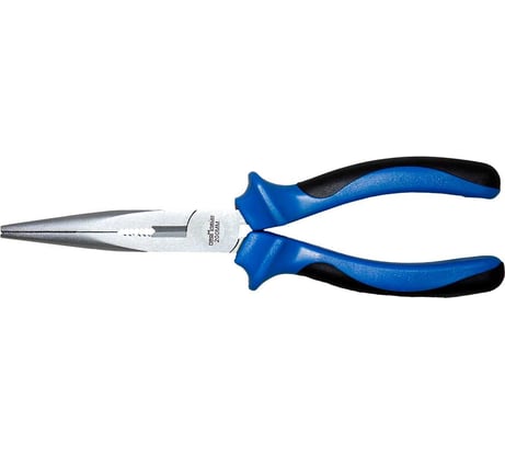 Длинногубцы Промлайн 200мм, сталь cr-v, двухкомпонентные рукоятки ПЛ01313200_z022