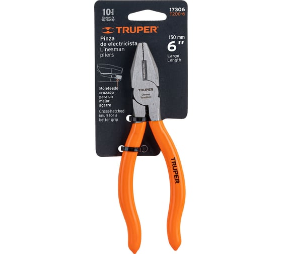 Плоскогубцы Truper T200-6 17306