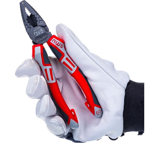 Пассатижи 180мм, С5.2, Н2.2, К12 NWS CombiMax 109-69-180