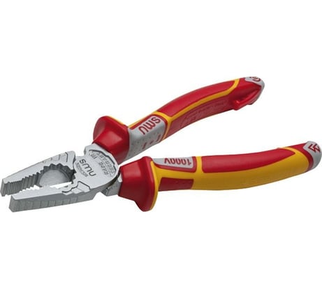 Диэлектрические пассатижи 165мм NWS CombiMax 109-49-VDE-165