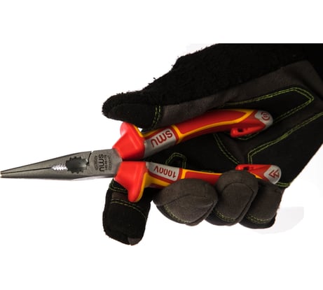 Прямые длинногубцы VDE 1000В 170мм NWS 140-49-VDE-170