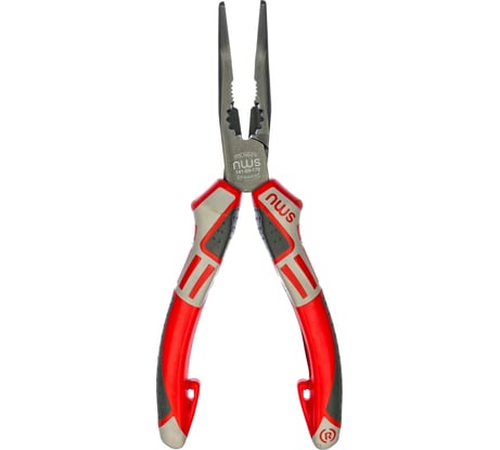 Загнутые длинногубцы с резцом 170мм NWS 141-69-170