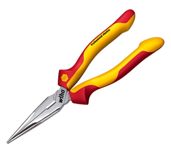 Телефонные плоскогубцы с режущей кромкой Professional electric VDE Z 05 0 160 06 Wiha 26720