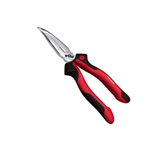 Телефонные плоскогубцы с режущей кромкой изогнутые Professional Z 05 1 200 05 Wiha 26726 1