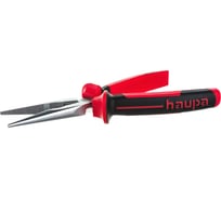 Прямые клещи с удлиненными губками VDE 200мм HAUPA 211208