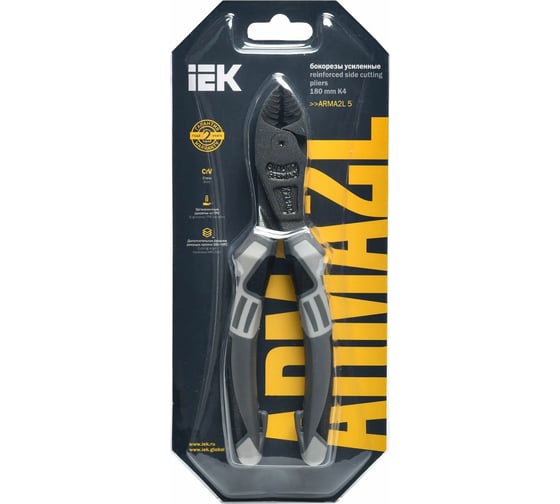 Бокорезы IEK ARMA2L 5 усиленные, K4 180 мм A2L5-HC10-K4-180