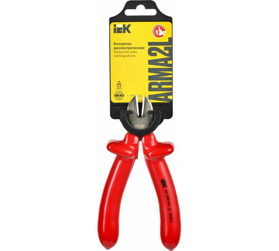 Диэлектрические бокорезы IEK ARMA2L 3 K2 160 мм A2L3-PC20-K2-160