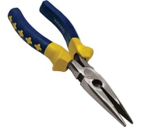 Прямые тонкогубцы SANTOOL 180 мм с двукомпонентной ручкой 031101-003-180