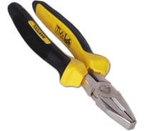 Никелированные пассатижи SANTOOL 180 мм с двукомпонентной ручкой 031101-101-180