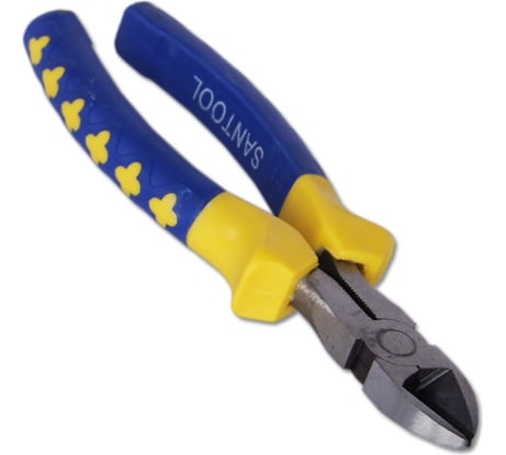 Бокорезы SANTOOL 180 мм с двукомпонентной ручкой 031101-002-180