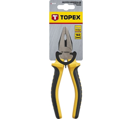 Комбинированные плоскогубцы TOPEX 160 мм 32D098