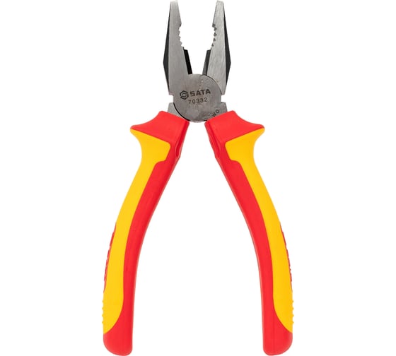 Пассатижи с изолированными рукоятками 7 дюймов Sata 70332 1